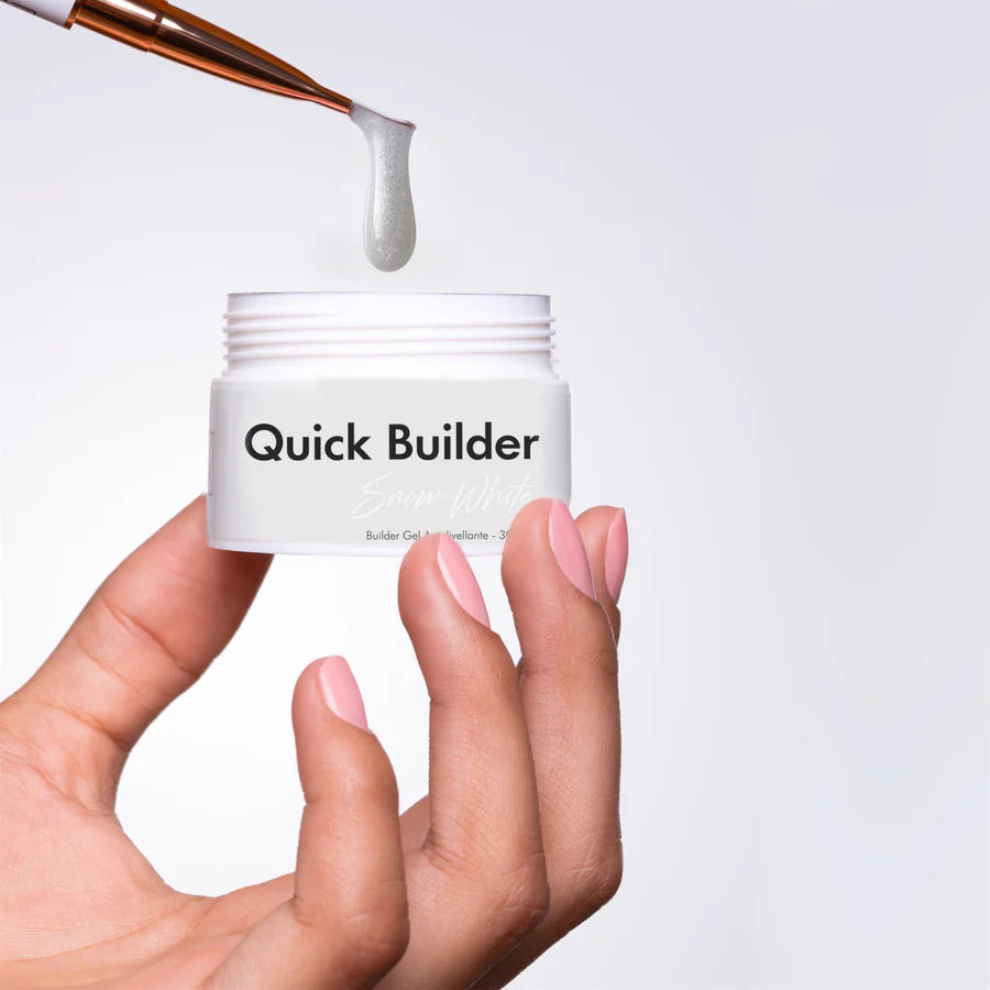 Quick Builder - Snow White - Builder Gel 30ml HEMA/TPO free