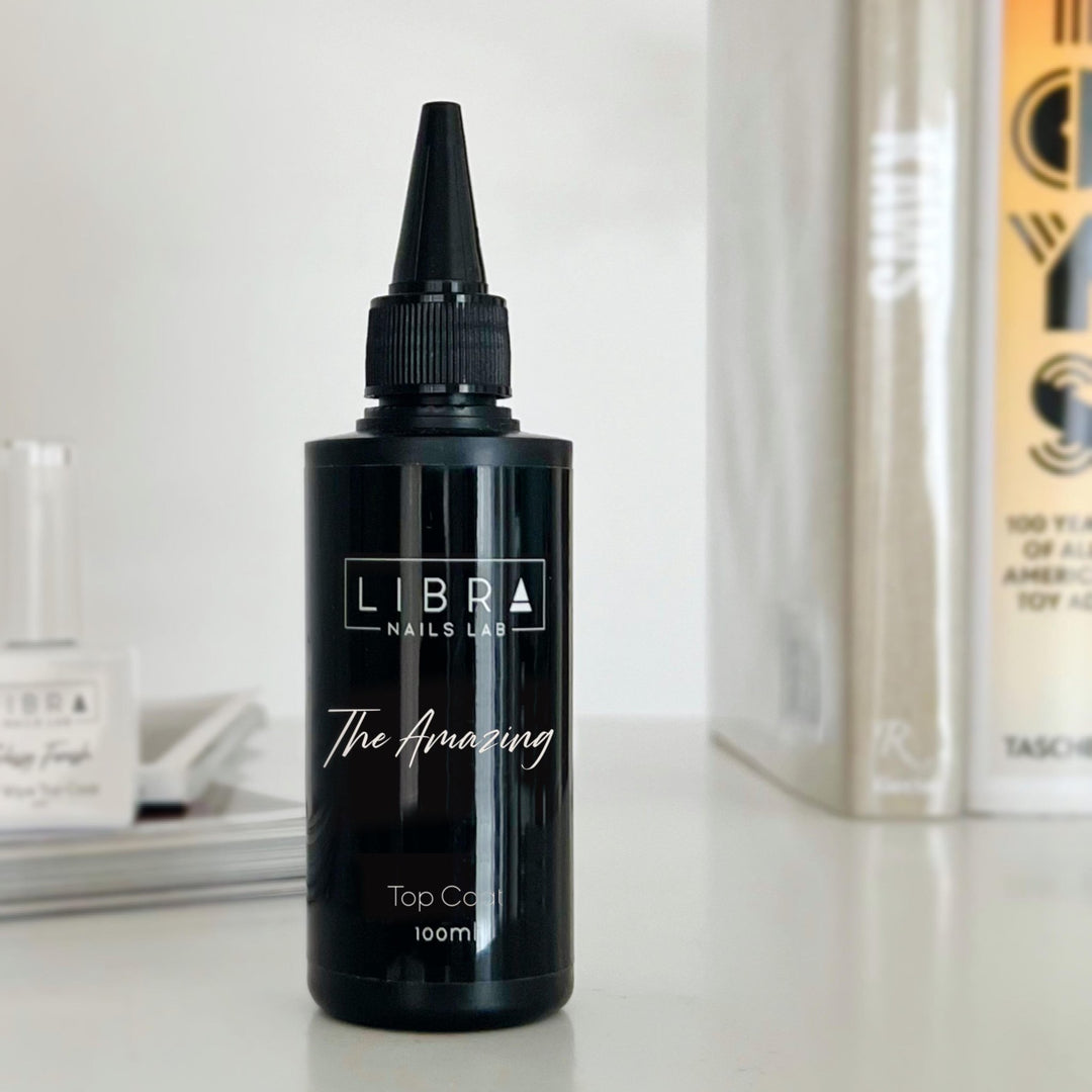 The Amazing -  No Wipe Glossy Top Coat - Refill 100ml