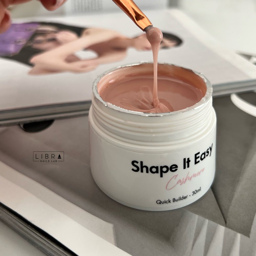 Shape It Easy - Cashmere - Medium Viscosity Builder Gel - 30ml - Elegance Beauty