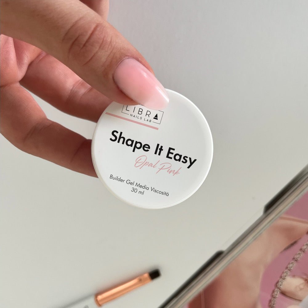 Shape It Easy - Opal Pink - Medium Viscosity Builder Gel - 30ml - Elegance Beauty