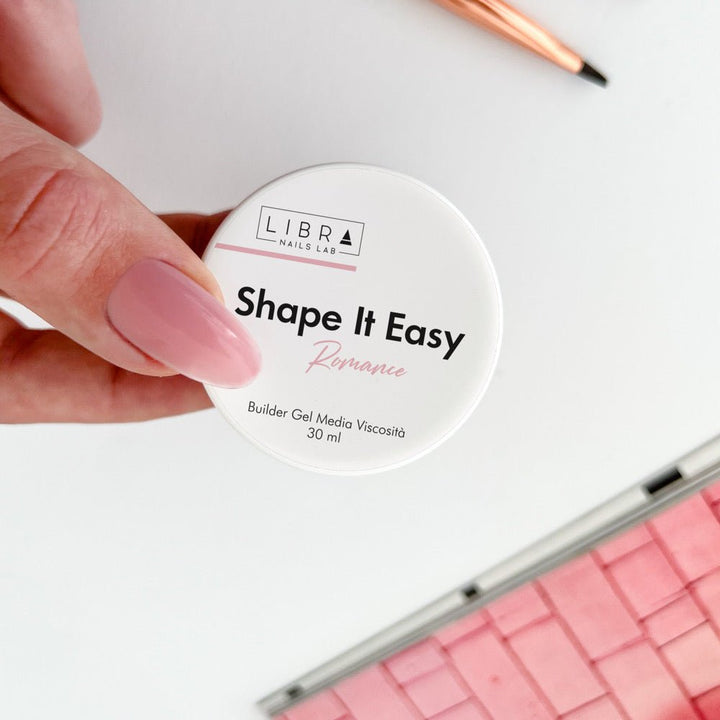 Shape It Easy - Romance - Medium Viscosity Builder Gel - 30ml - Elegance Beauty