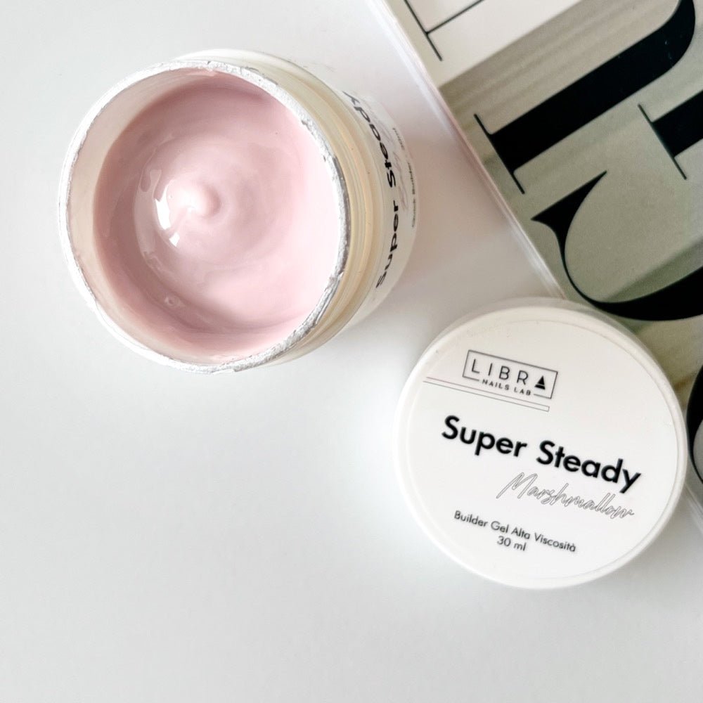 Super Steady - Marshmallow - High Viscosity Builder Gel - 30ml - Elegance Beauty