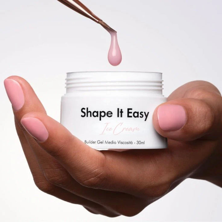 Shape It Easy - Ice Cream - Medium Viscosity Builder Gel - 30ml HEMA/TPO free