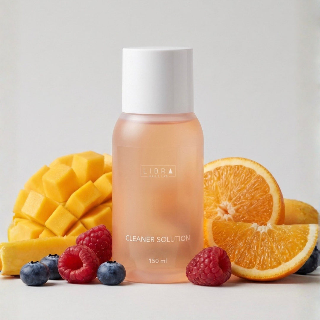 Cleaner Solution 150 ml Libra Nails Lab, solution pour retirer la couche collante après polymérisation