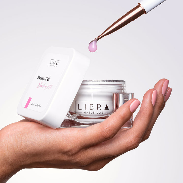 Quick Builder - Strawberry Milk - Self Levelling Builder Gel - 30ml HEMA/TPO free