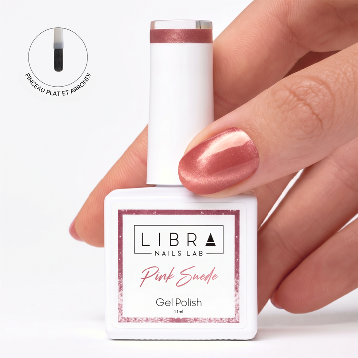 Pink Suede – Vernis Semi-Permanent Cat Eye sans HEMA/TPO 11 ml