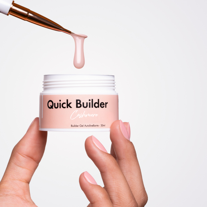 Quick Builder Cashmere – Gel de construction auto-égalisant 30 ml – Libra Nails Lab