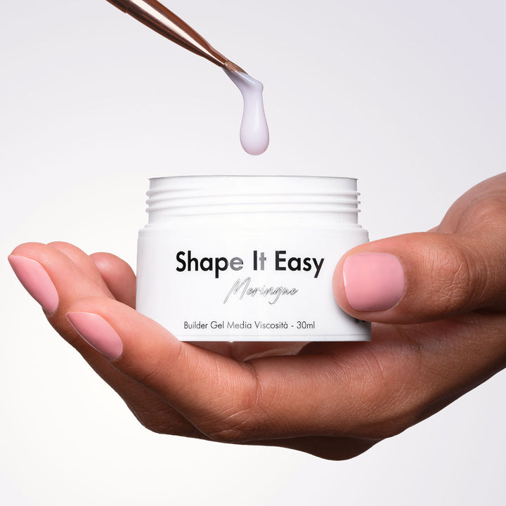 Shape It Easy - Meringue - Medium Viscosity Builder Gel - 30ml HEMA/TPO free