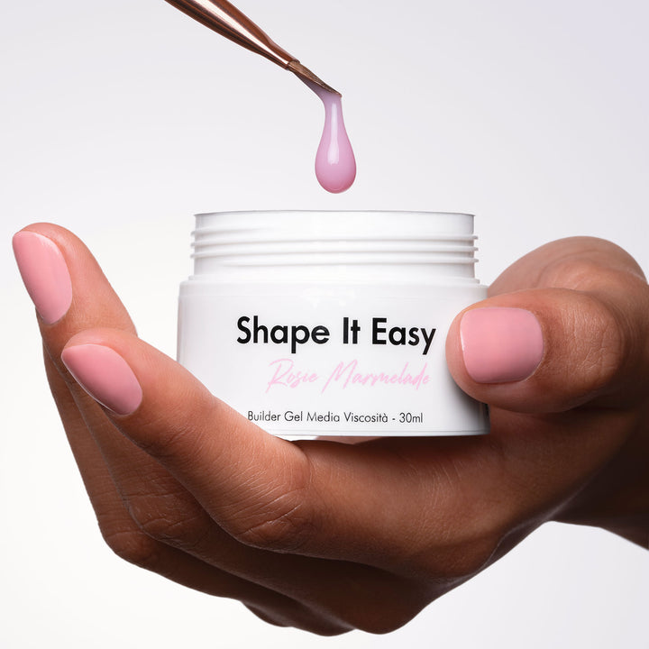 Shape It Easy - Rosie Marmelade - Medium Viscosity Builder Gel - 30ml HEMA/TPO free