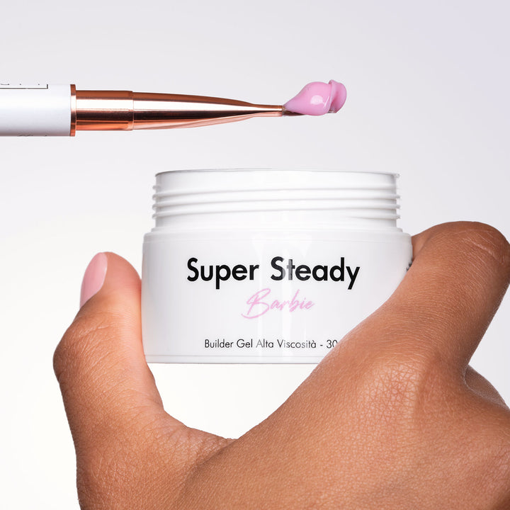 Super Steady - Barbie - High Viscosity Builder Gel - 30ml HEMA/TPO free