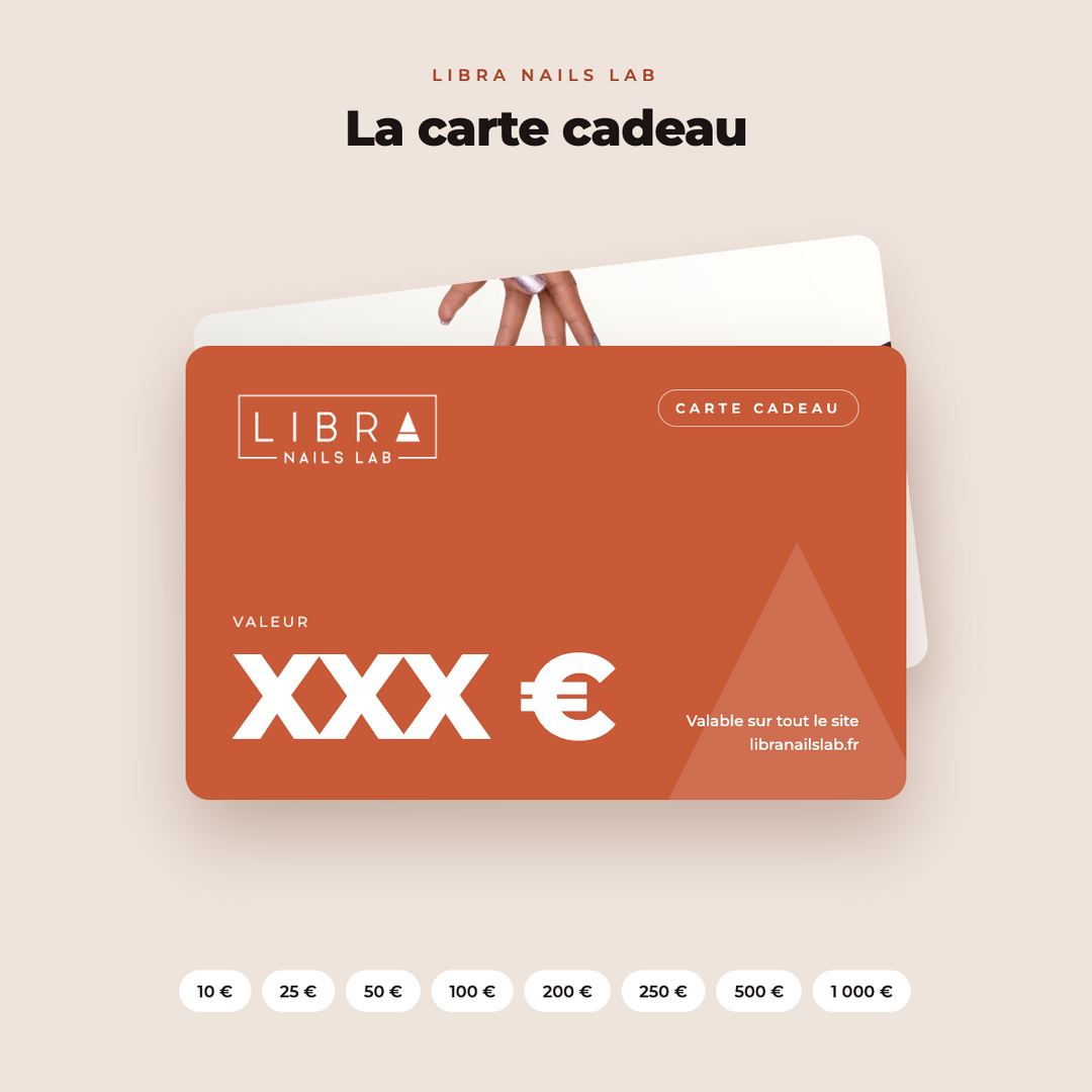 Carte cadeau Libra Nails Lab à offrir