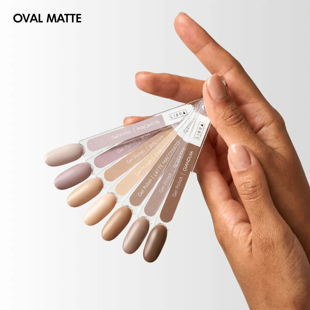 Ongliers éventail - Oval Matte