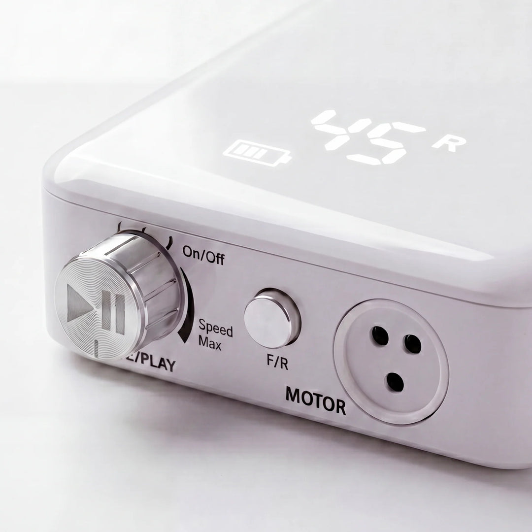 Precision 45 – Ponceuse à Ongles Professionnelle Sans Fil 45 000 tr/min
