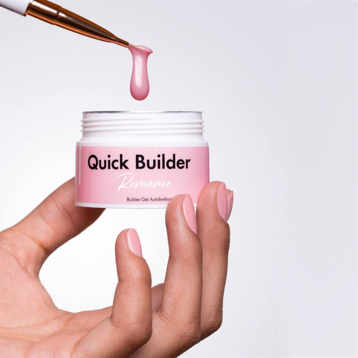 Quick Builder - Romance - Self Levelling Builder Gel - 30ml HEMA/TPO free