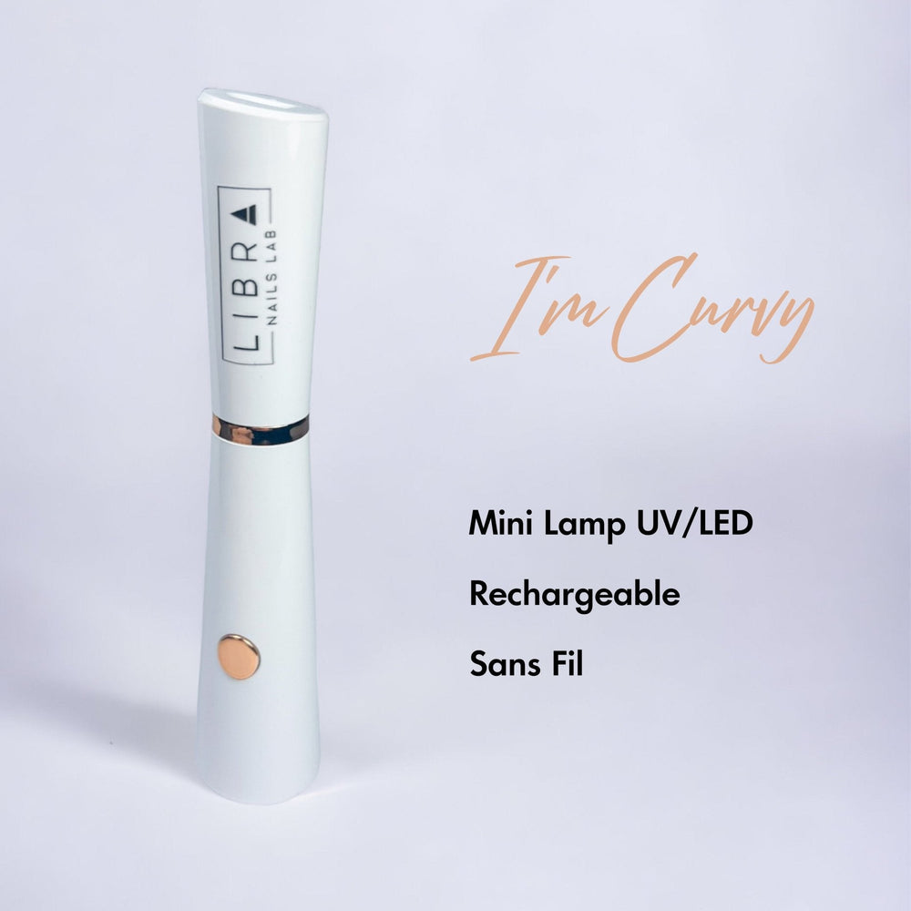 ''CURVY'' - Mini UV/LED Lamp + Lamp Stand - Elegance Beauty