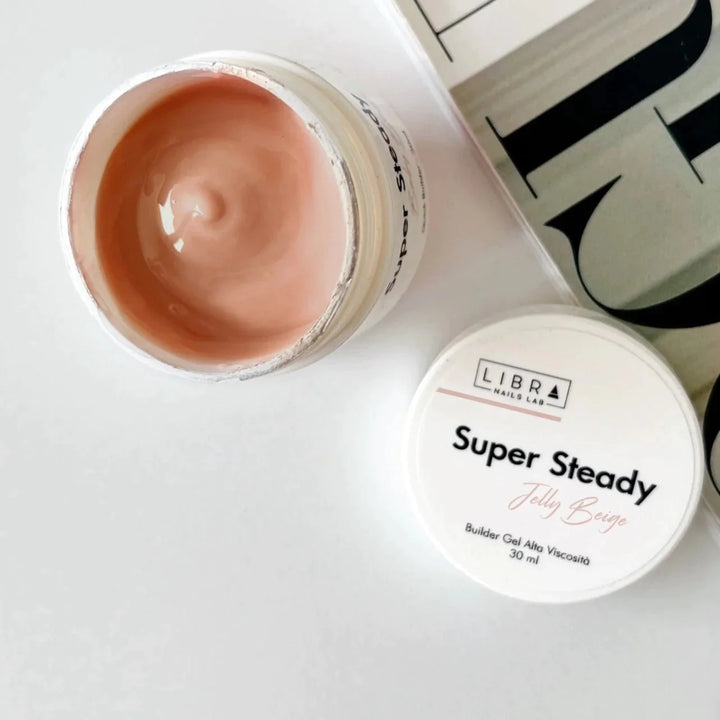 Super Steady - Jelly Beige - High Viscosity Builder Gel - 30ml - Elegance Beauty